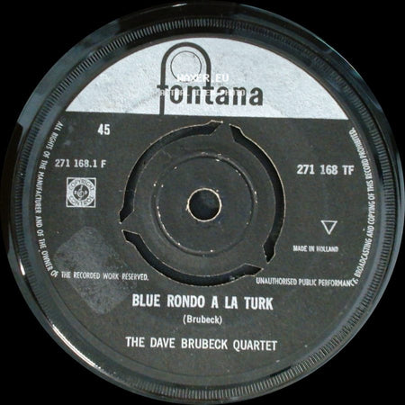 The Dave Brubeck Quartet - Blue Rondo A La Turk / Take Five side A