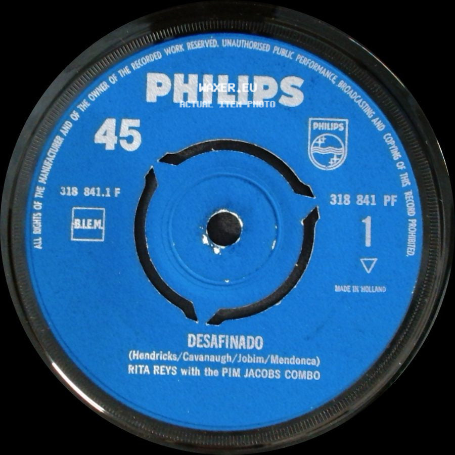 Rita Reys With The Pim Jacobs Combo - Desafinado / One Note Samba side A