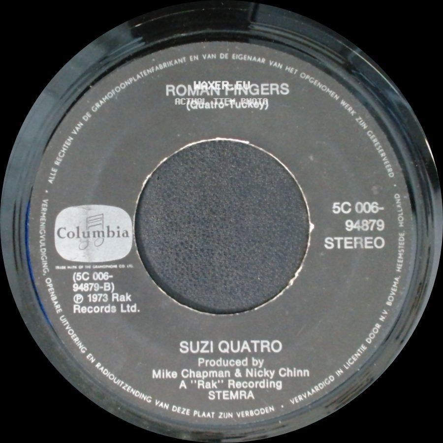 Suzi Quatro - Roman Fingers / Daytona Demon side A