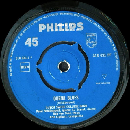 Dutch Swing College Band - Besame Mucho / Quena Blues side B