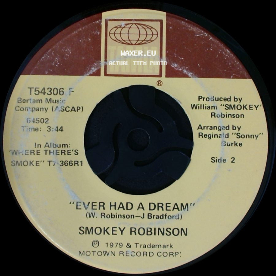 Smokey Robinson - Cruisin' / Ever Had A Dream side B