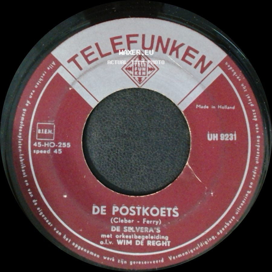 De Selvera's - De Postkoets / Bloedrode Kralen side A