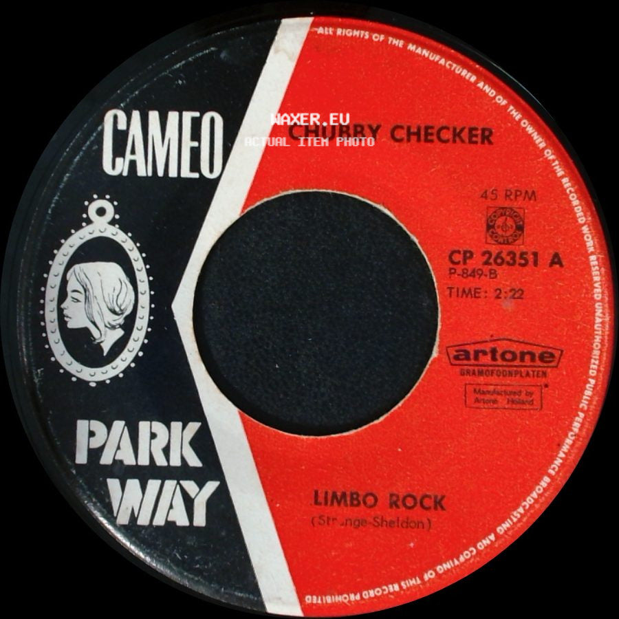 Chubby Checker - Popeye The Hitchhiker / Limbo Rock side B