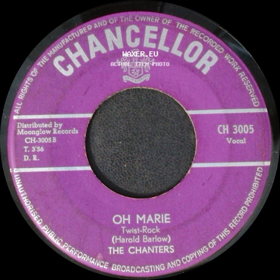 The Chanters - Oh Marie / Flamingo side A