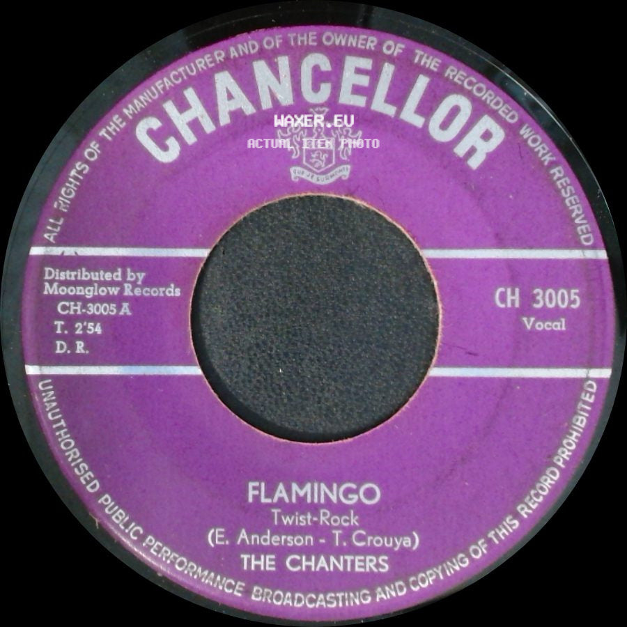 The Chanters - Oh Marie / Flamingo side B
