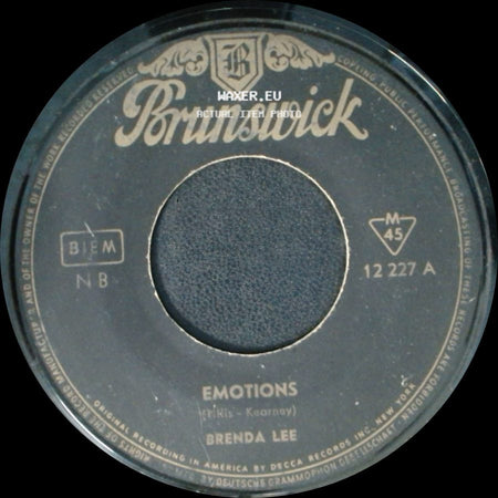 Brenda Lee - Emotions / I'm Learning About Love side A