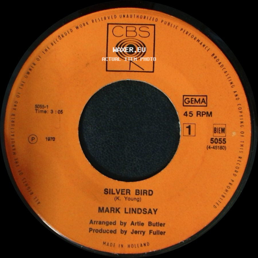 Mark Lindsay - Silver Bird / So Hard To Leave You side A