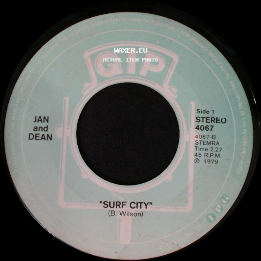 Jan And Dean - Surf City / Deadman's Curve side A