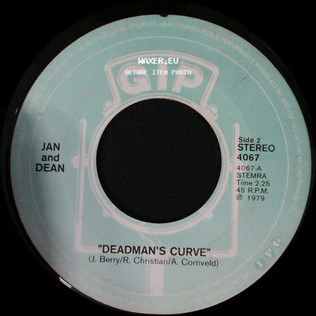 Jan And Dean - Surf City / Deadman's Curve side B