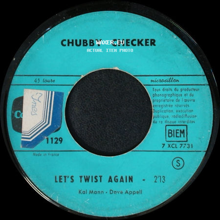 Chubby Checker - Let's Twist Again / Good, Good Lovin' side A