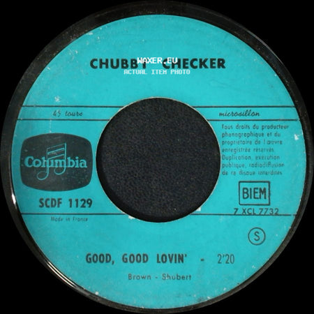 Chubby Checker - Let's Twist Again / Good, Good Lovin' side B