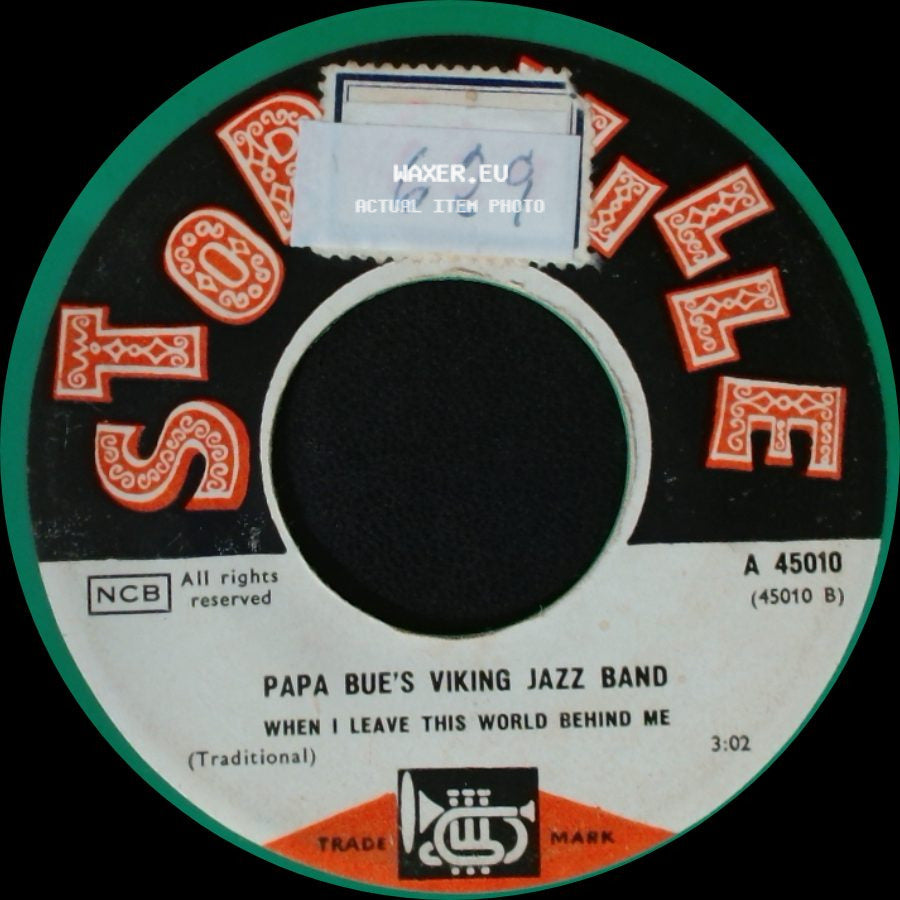 Papa Bue's Viking Jazz Band - Praise Of Nyboder (Nyboders Pris) / When I Leave This World Behind Me side B