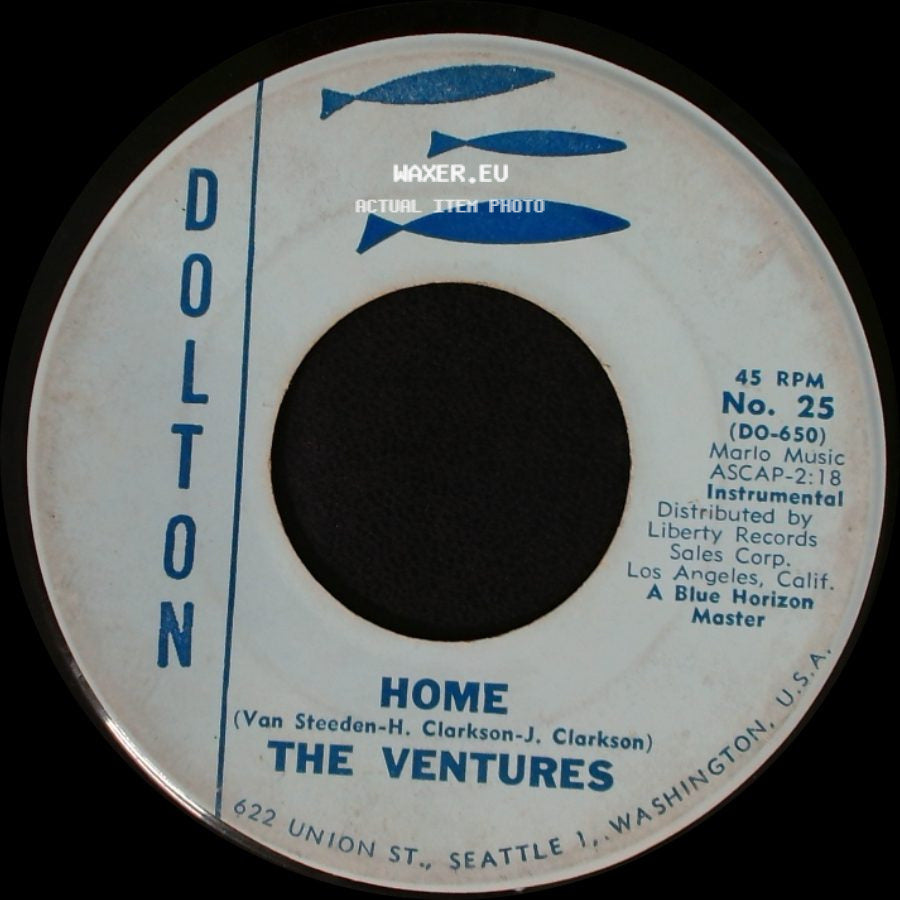 The Ventures - Home / Walk – Don't Run side A
