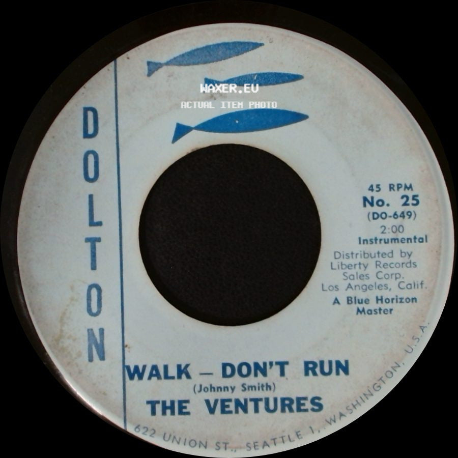 The Ventures - Home / Walk – Don't Run side B