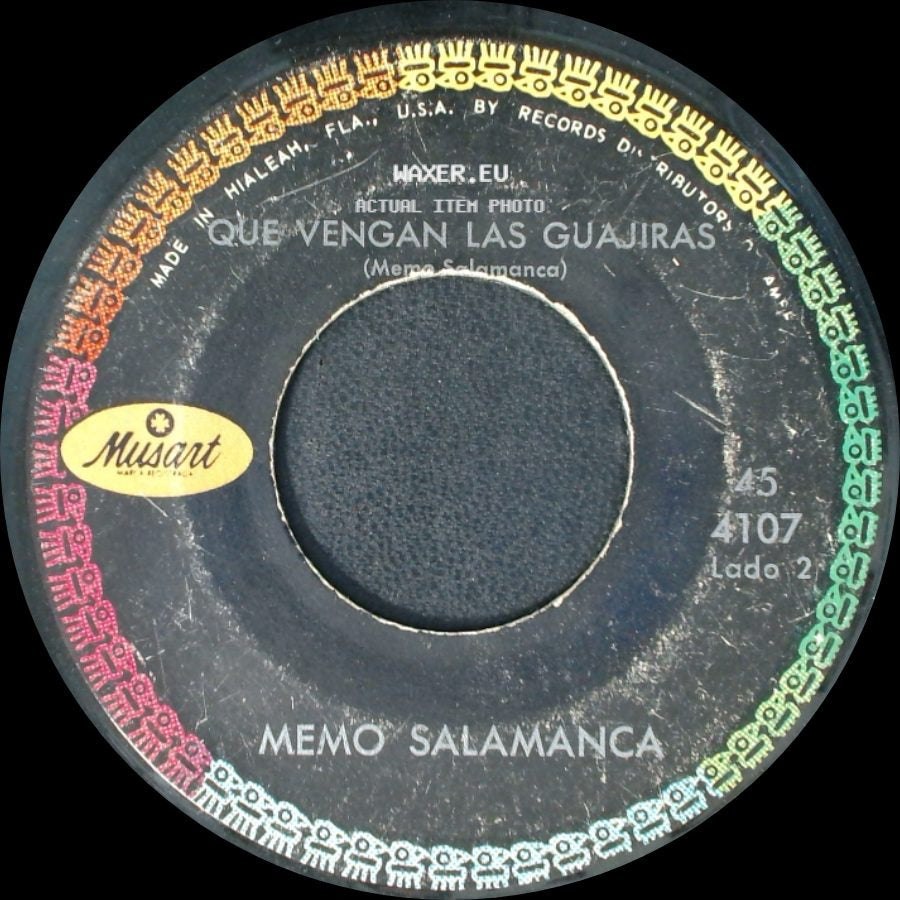 Memo Salamanca - Que Vengan Las Guajiras / Se Cayo Del Caballo side A