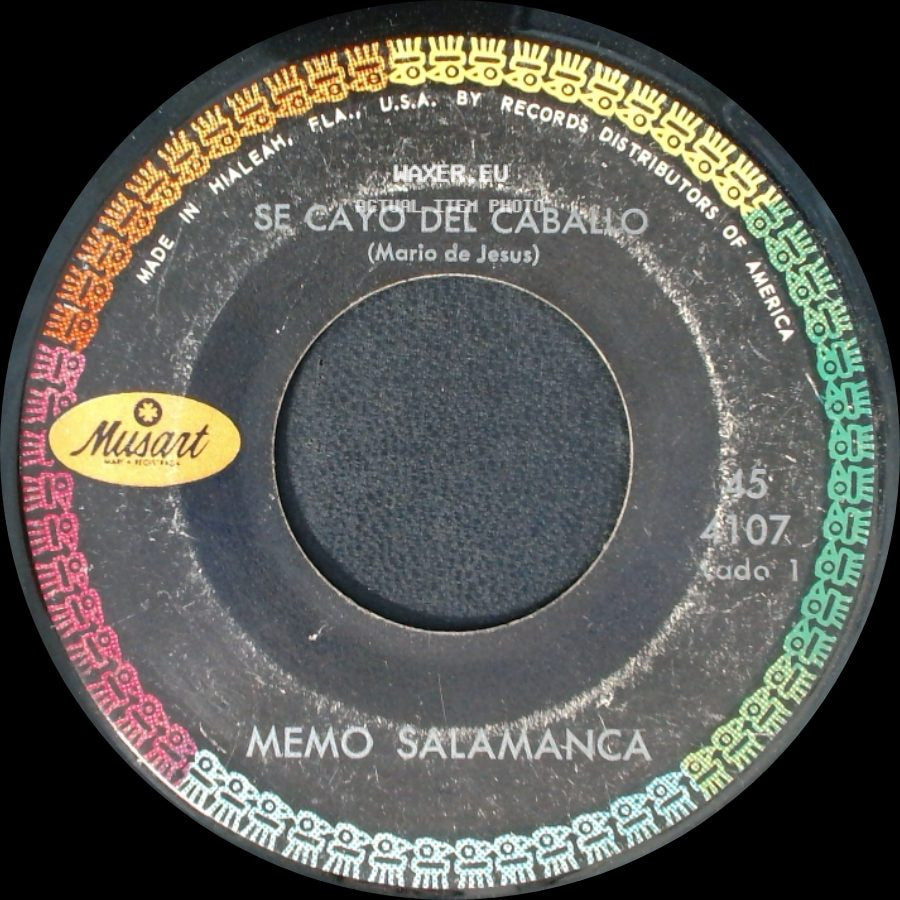 Memo Salamanca - Que Vengan Las Guajiras / Se Cayo Del Caballo side B