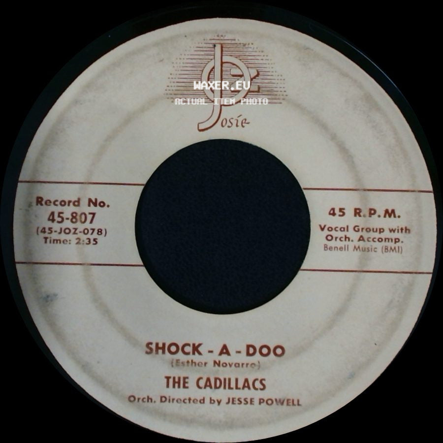 The Cadillacs - Shock - A - Doo / Rudolph The Red-Nosed Reindeer side A