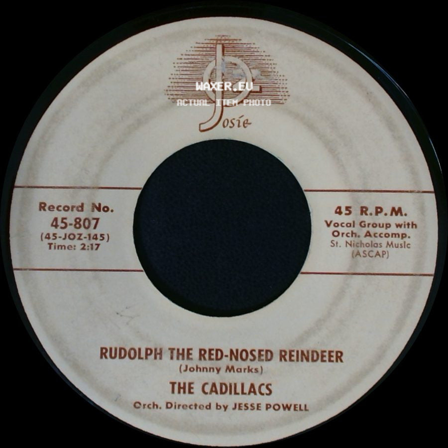 The Cadillacs - Shock - A - Doo / Rudolph The Red-Nosed Reindeer side B