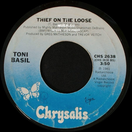 Toni Basil - Thief On The Loose / Mickey side A