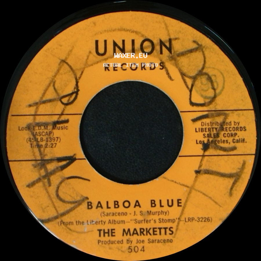 The Marketts - Stompede / Balboa Blue side B