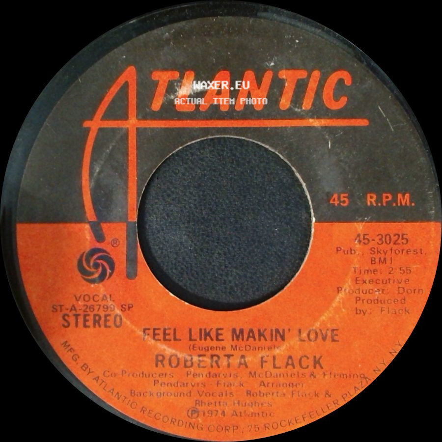 Roberta Flack - Feel Like Makin' Love / When You Smile side A