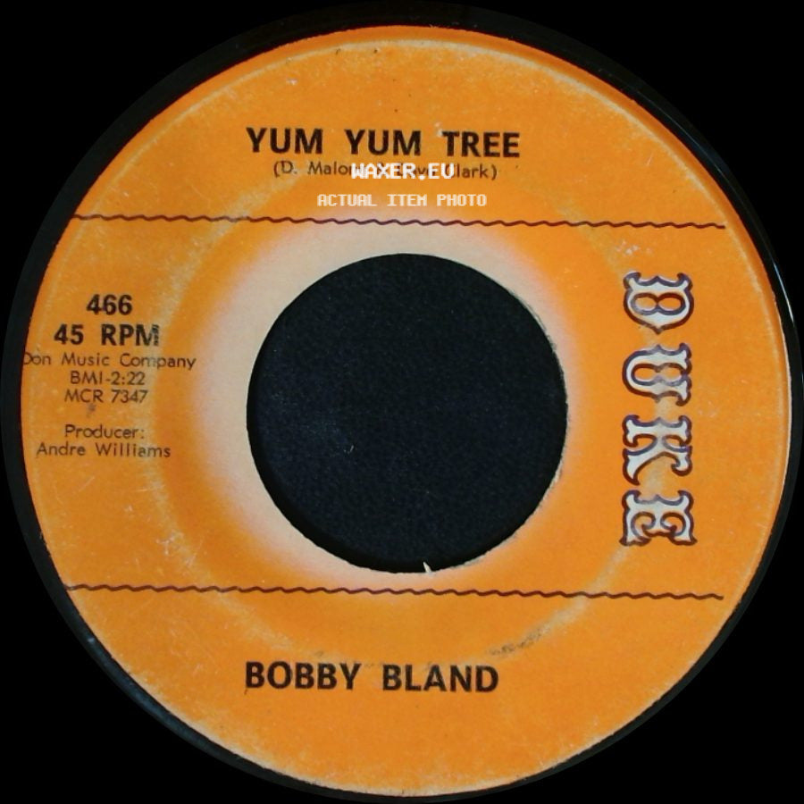 Bobby Bland - I'm Sorry / Yum Yum Tree side B