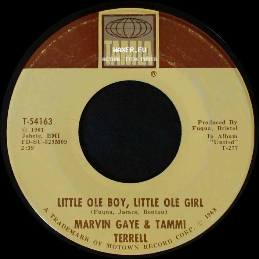 Marvin Gaye & Tammi Terrell - Little Ole Boy, Little Ole Girl / Ain't Nothing Like The Real Thing side A