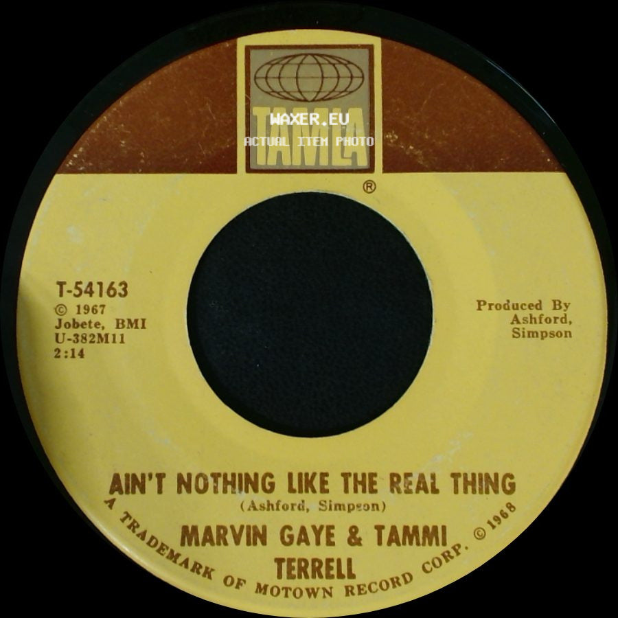 Marvin Gaye & Tammi Terrell - Little Ole Boy, Little Ole Girl / Ain't Nothing Like The Real Thing side B
