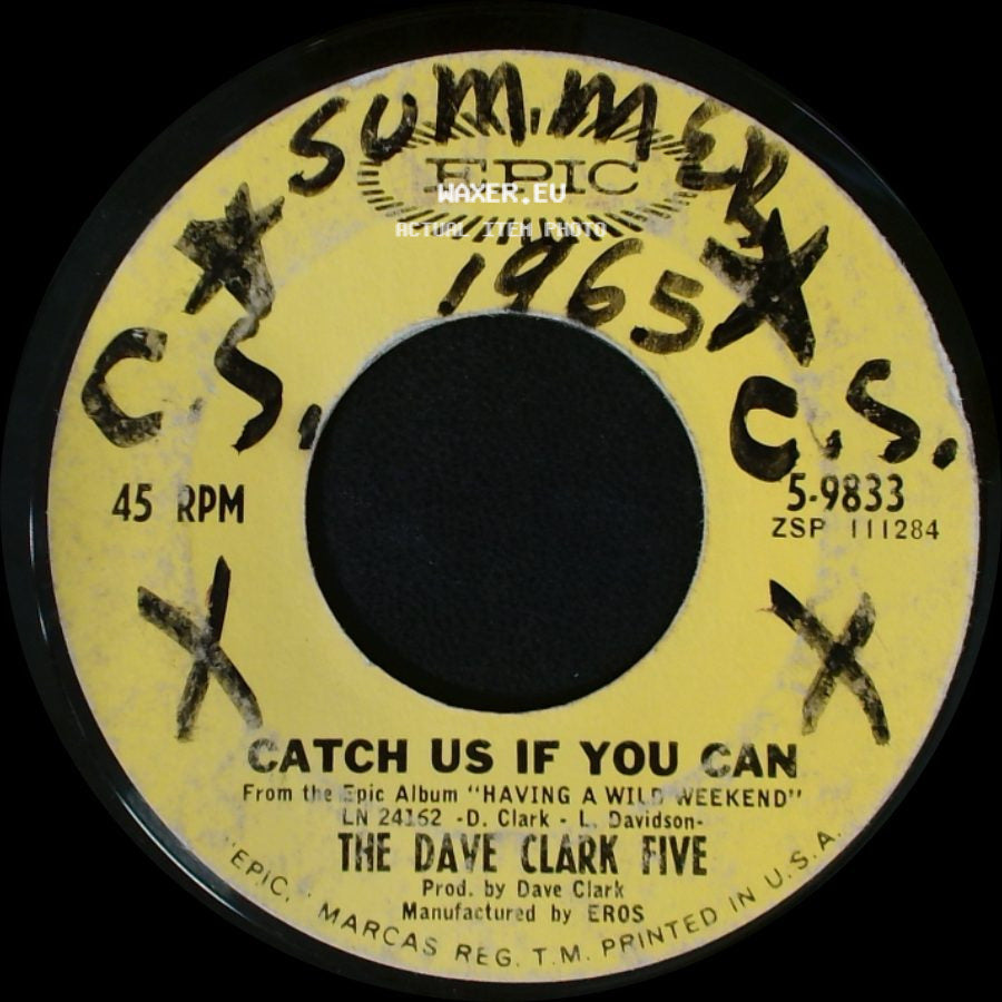 The Dave Clark Five - On The Move / Catch Us If You Can side B