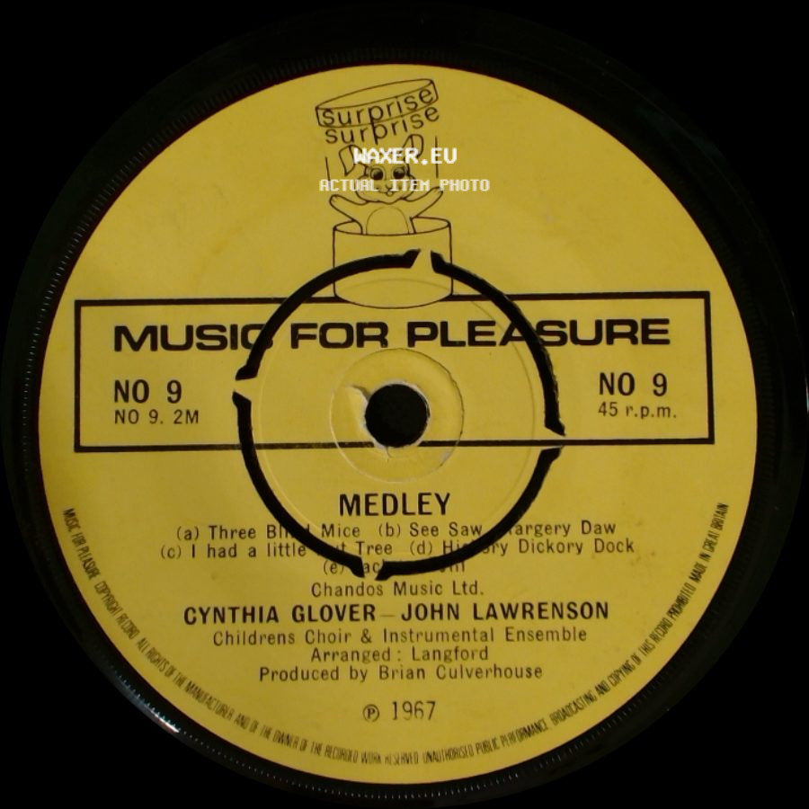 Cynthia Glover - John Lawrenson - Medley / Medley side A