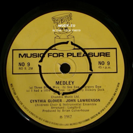 Cynthia Glover - John Lawrenson - Medley / Medley side A