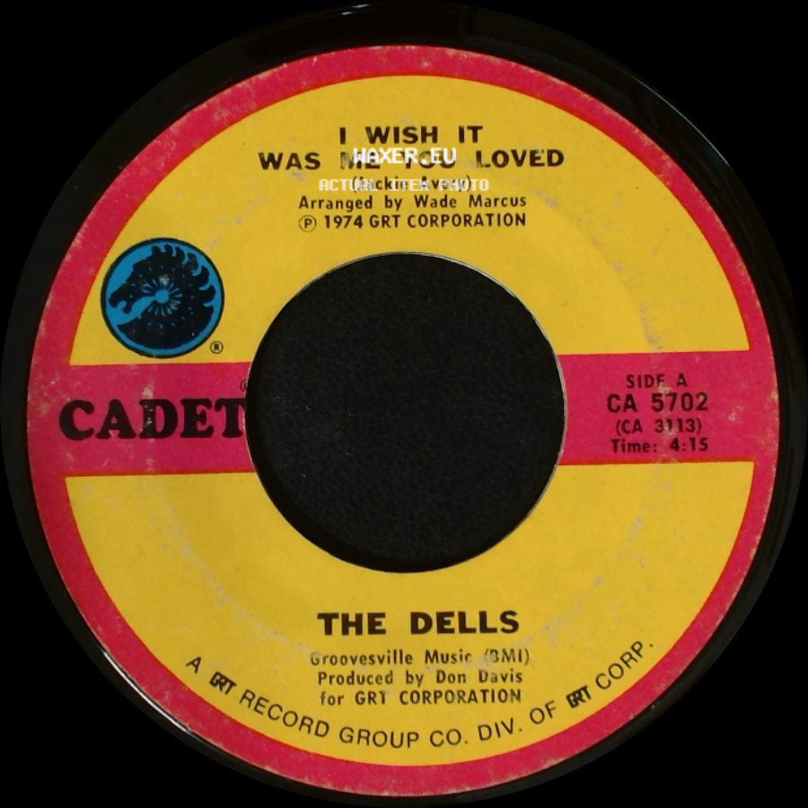 The Dells - I Wish It Was Me You Loved / Two Together Is Better Than One side A