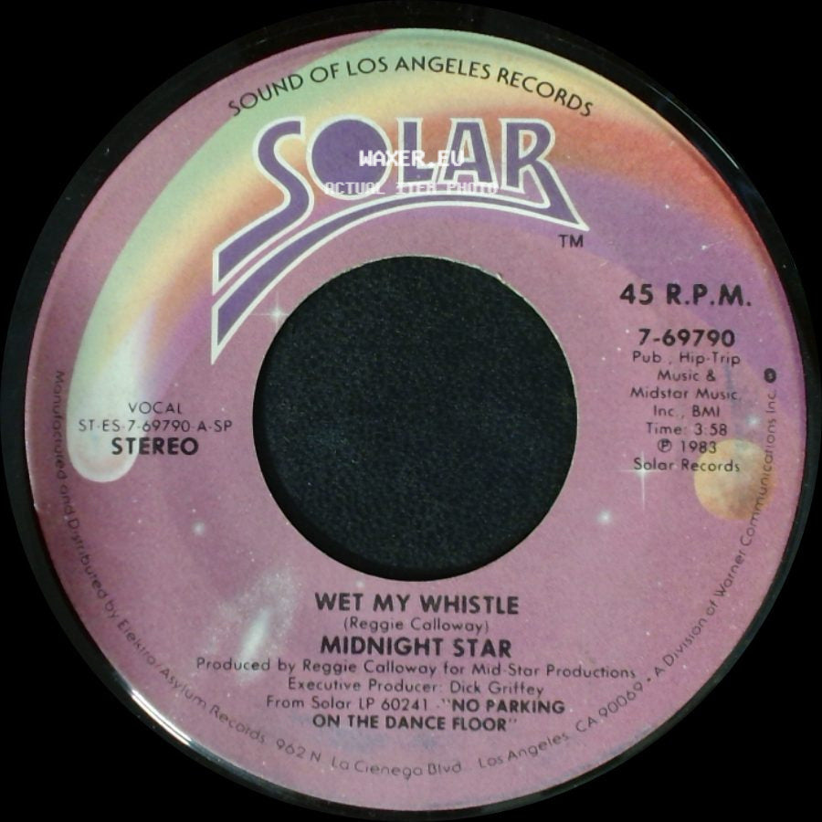 Midnight Star - Wet My Whistle / You Can't Stop Me side A
