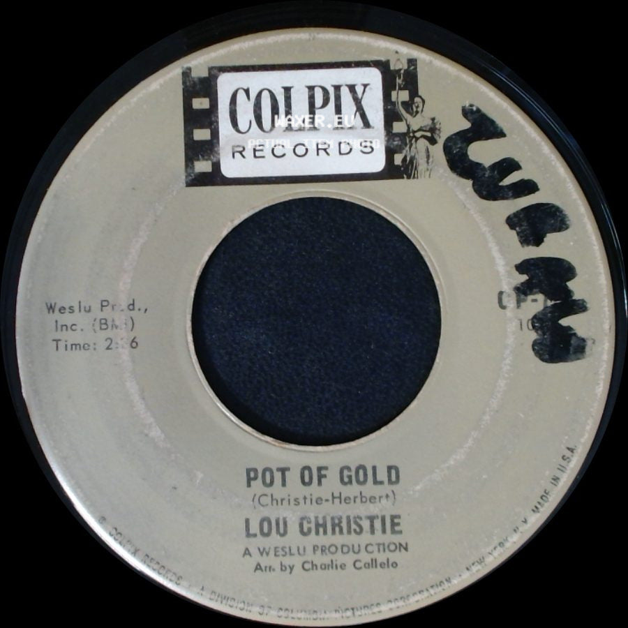 Lou Christie - Have I Sinned / Pot Of Gold side B