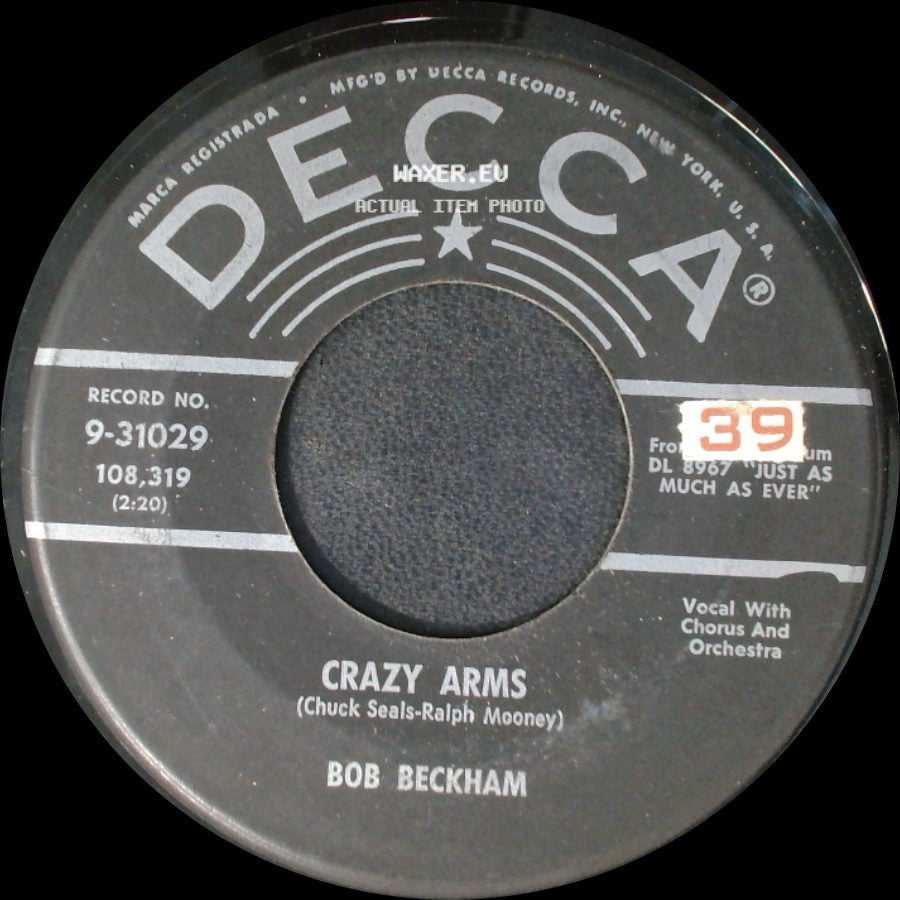 Bob Beckham - Crazy Arms / Beloved side A