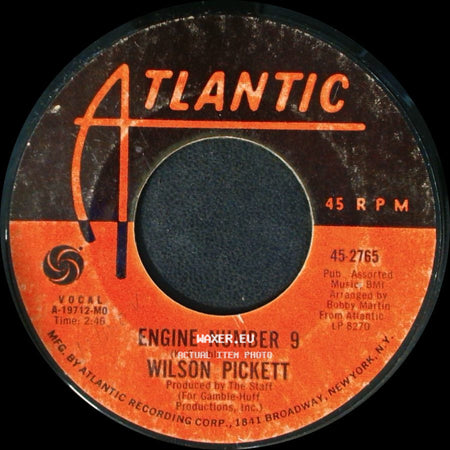 Wilson Pickett - International Playboy / Engine Number 9 side B