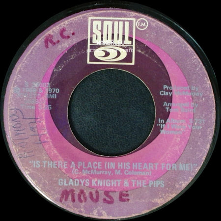 Gladys Knight & The Pips - I Don't Want To Do Wrong / Is There A Place (In His Heart For Me) side B