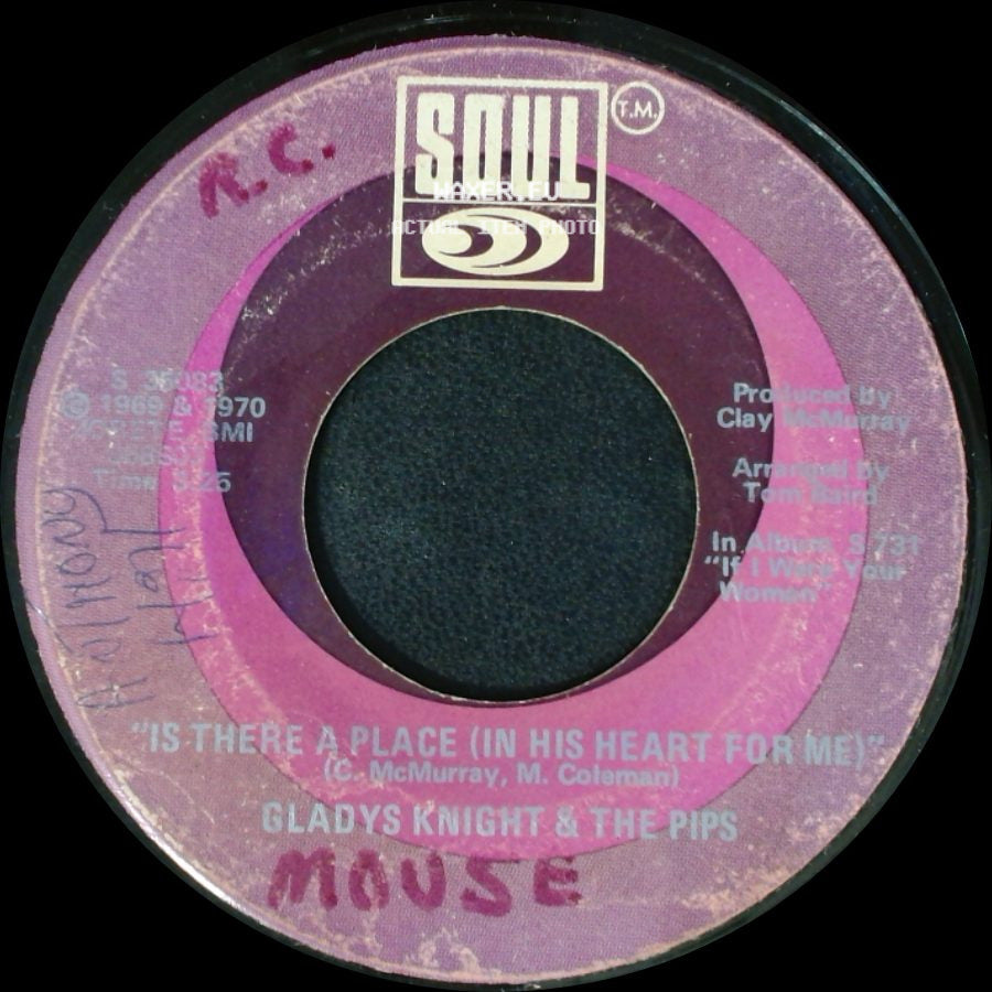 Gladys Knight & The Pips - I Don't Want To Do Wrong / Is There A Place (In His Heart For Me) side B