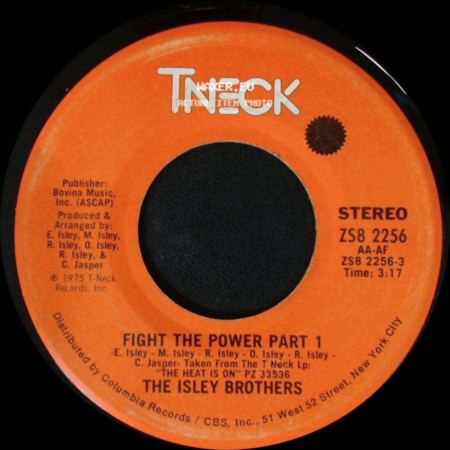 The Isley Brothers - Fight The Power Part 1 / Fight The Power Part 2 side A
