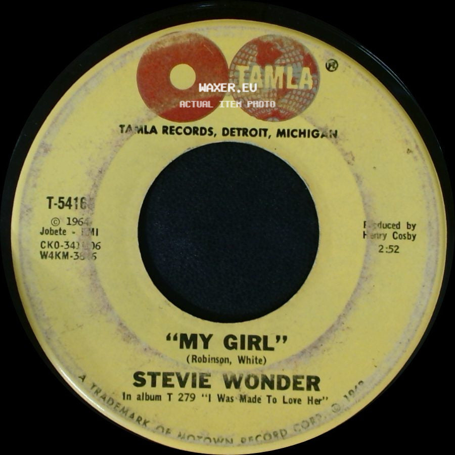 Stevie Wonder - My Girl / You Met Your Match side A