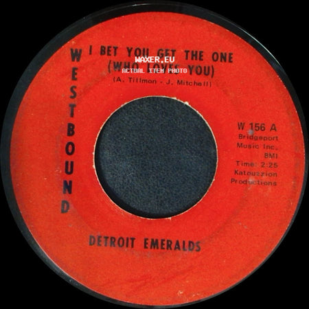 Detroit Emeralds - If I Lose Your Love / I Bet You Get The One (Who Loves You) side B