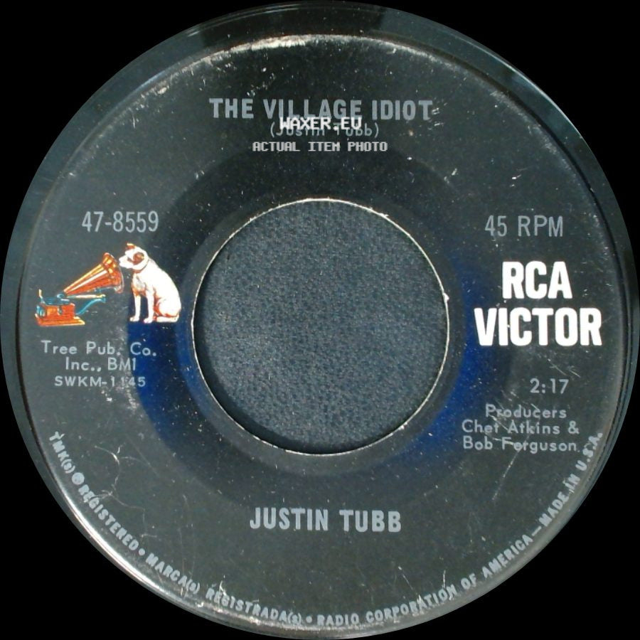 Justin Tubb - The Village Idiot / Where You're Concerned side A