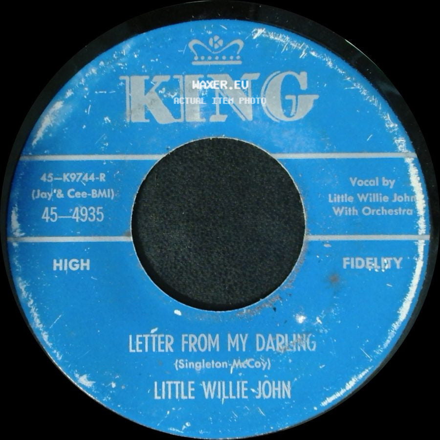 Little Willie John - Letter From My Darling / Fever side A