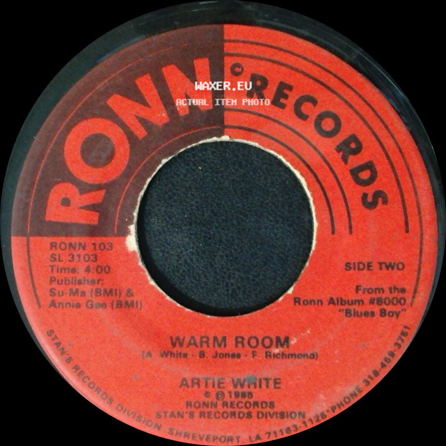 Artie White - I Need Someone / Warm Room side B