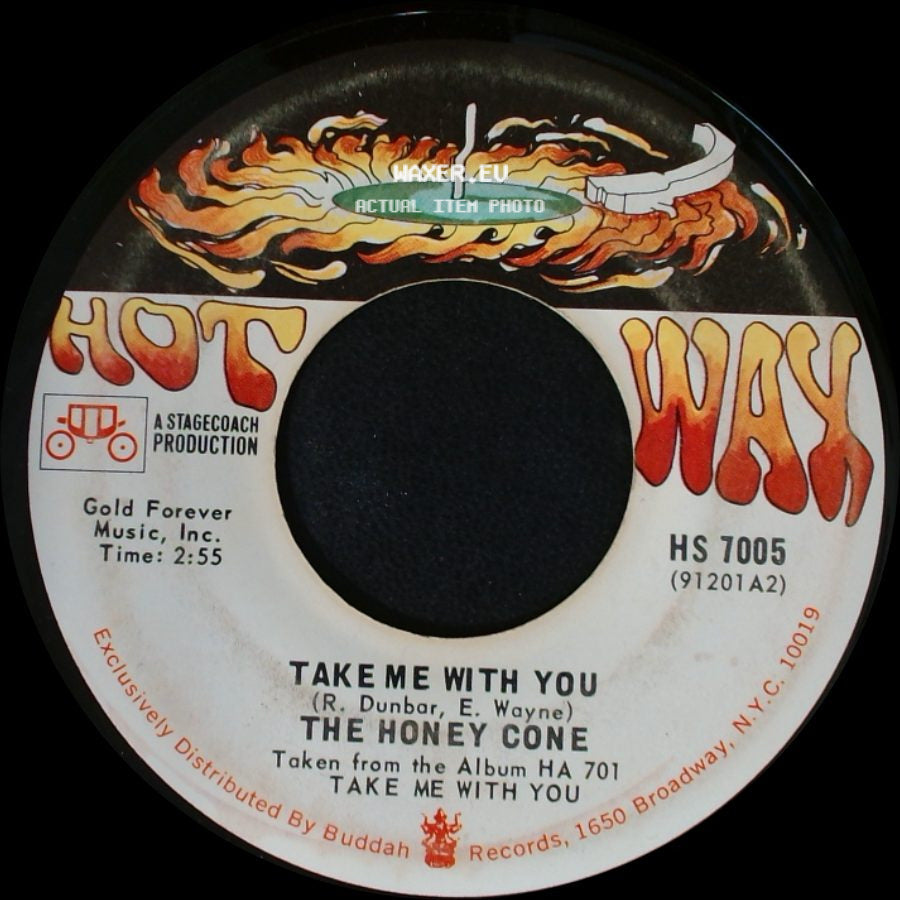 The Honey Cone - Take Me With You / When Will It End side A