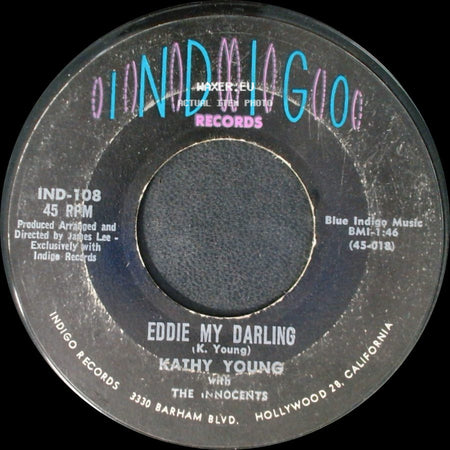 Kathy Young With The Innocents - A Thousand Stars / Eddie My Darling side B