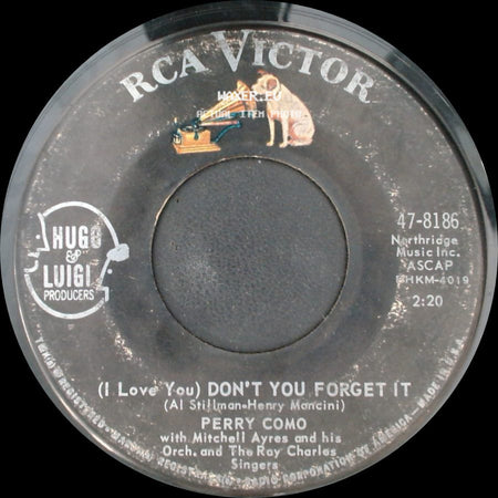 Perry Como - (I Love You) Don't You Forget It / One More Mountain side A