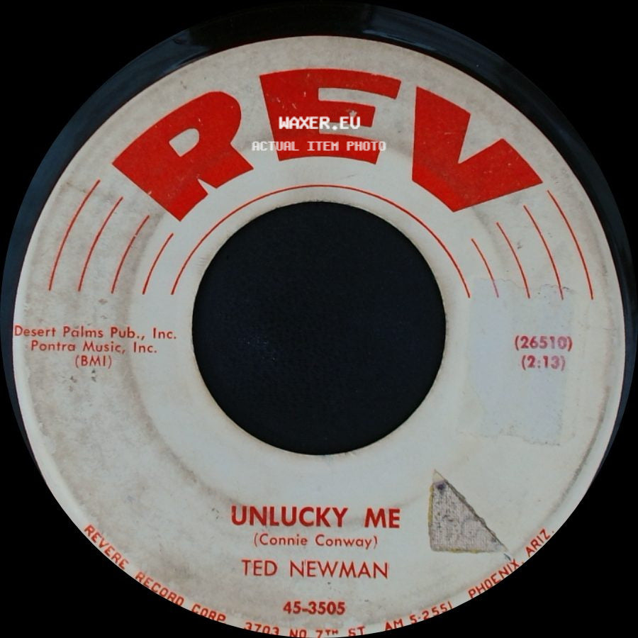Ted Newman - Unlucky Me / Plaything side A