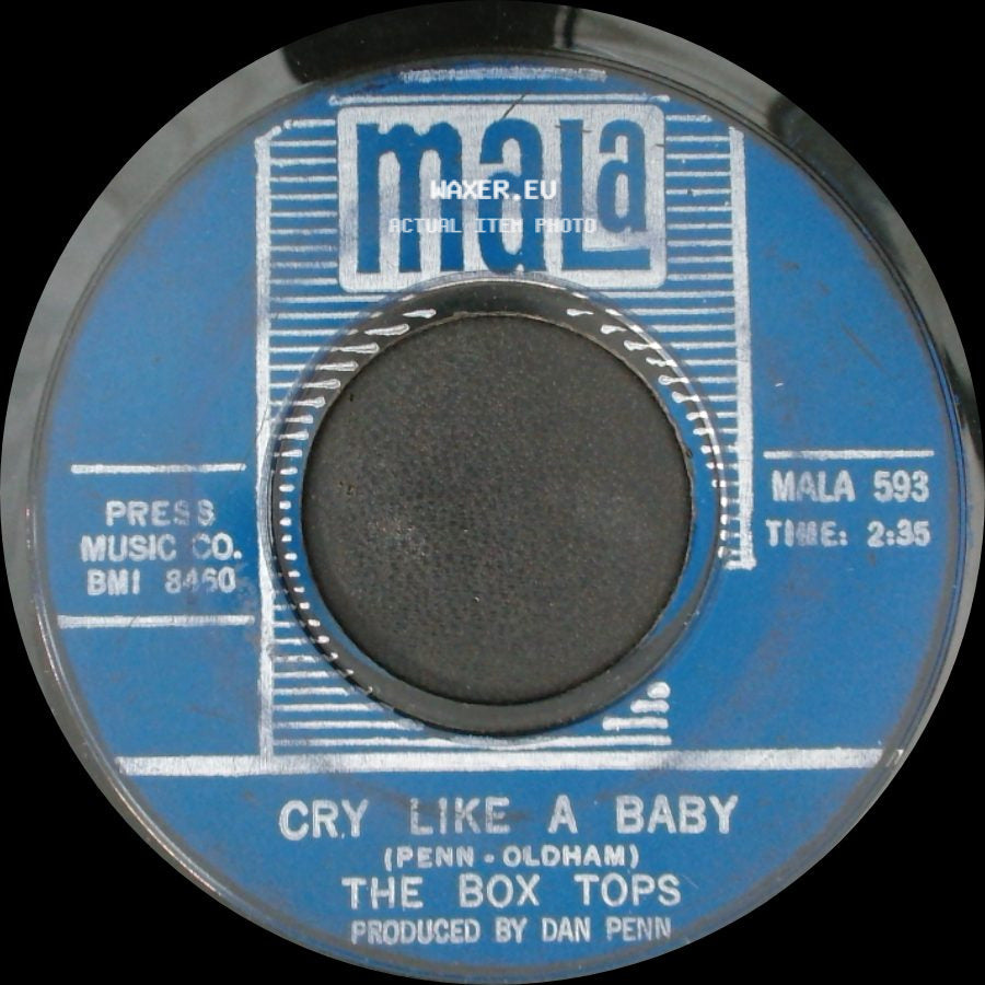 The Box Tops - Cry Like A Baby / The Door You Closed To Me side A