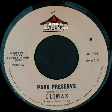 Climax - Park Preserve / Precious And Few side A